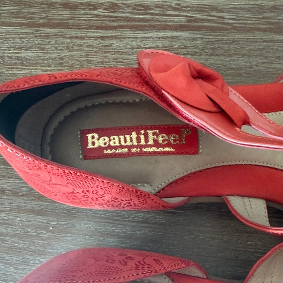 Beautifeel Coral Sparkle Nubuck Women's Shoes size 39 - Picture 2 of 15